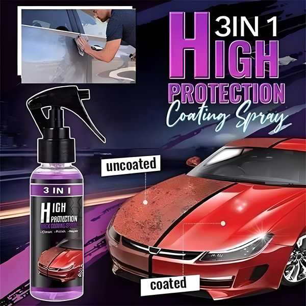 NGenEV 3-in-1 High Protection Coating Spray – Water & Dirt Repellent (Pack of 2)