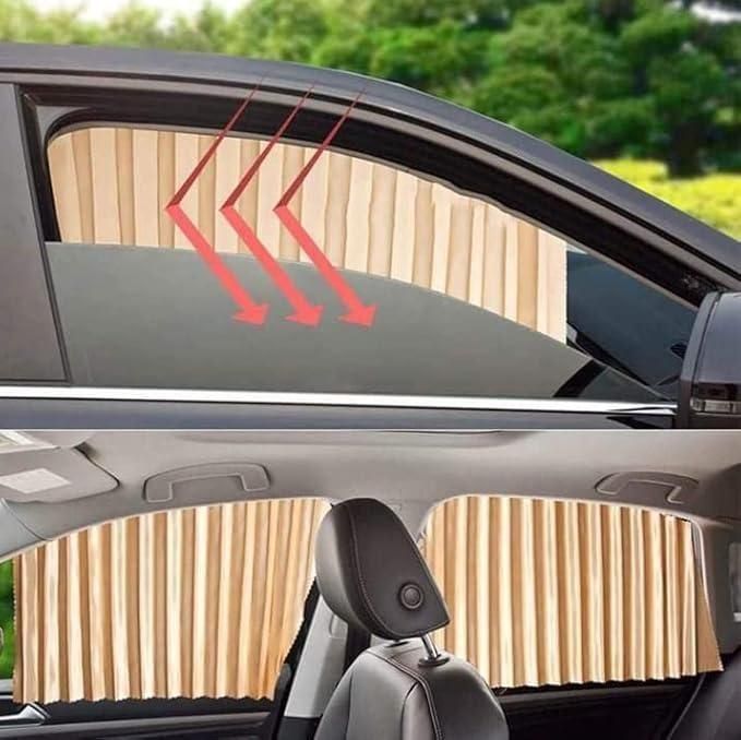 NGenEV Car Thermal Magnetic Window Sunshield – UV Protection & Heat Insulation (4 Pcs)